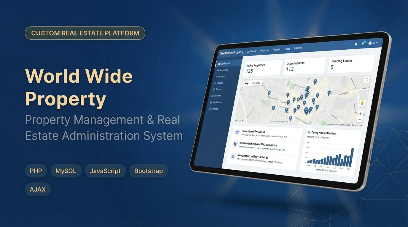 World Wide Property Property Management & Real Estate Administration System