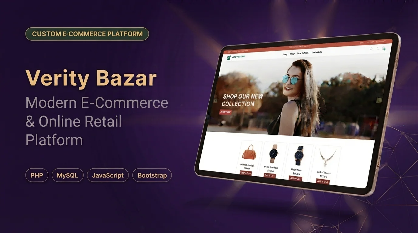 Verity Bazar  |  Modern E-Commerce & Online Retail Platform
